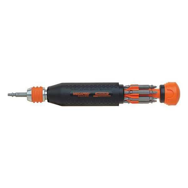 Megapro Phillips, Square, Star, Slot Bit 8 1/2 in, Drive Size: 1/4 in , Num. of pieces:8 - 181ML-B