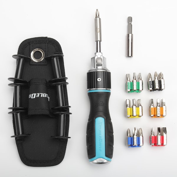 Prime-Line 38 Piece Screwdriver Kit, 2X Faster, Magnetic 1 Set - DD65905