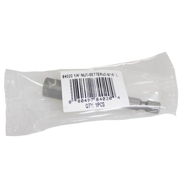 Best Way Tools 1/4 in. X 3 in. L Nut Driver Carbon Steel 50 pc - 84020