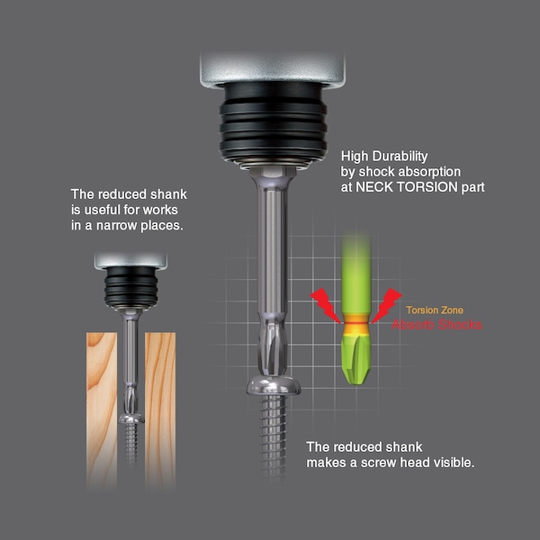 Vessel NECK TORSION Insert Bit T25x25.4, PK25 - NTTX25254P25K