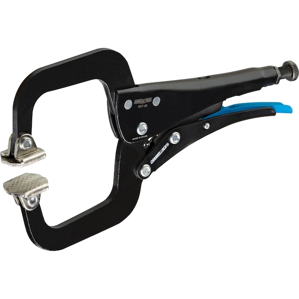 Channellock 12in C-CLAMP LOCKING PLIERS W/ SWIVEL PADS - 107-12
