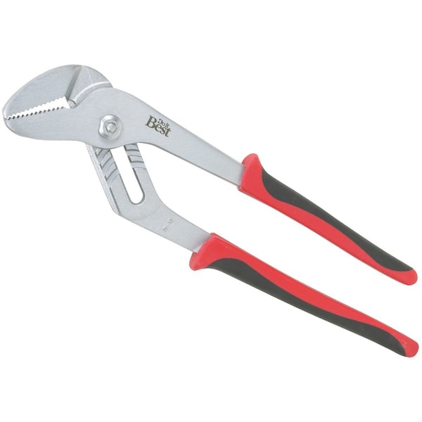 All-Source 12 In. Straight Jaw Groove Joint Pliers - 303798