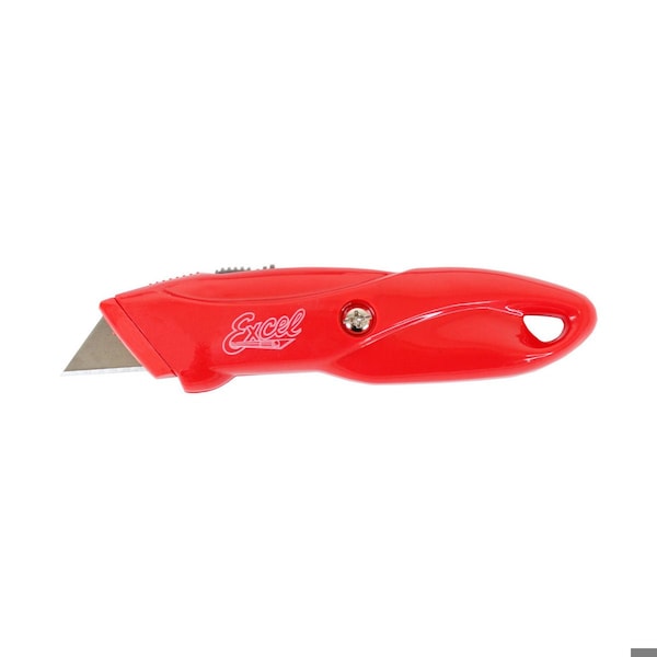 Excel Blades Retractable Plastic Utility Knife, Colors May Vary - 16870IND