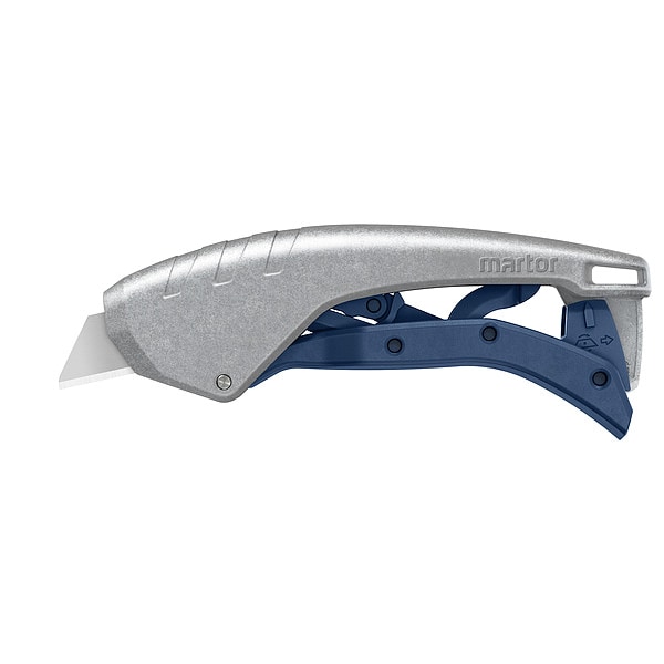 Martor Safety Knife, Retractable Blade, 6 in L - 610002.02