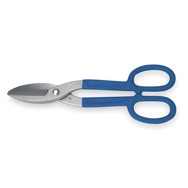 Westward Tinners Snip, Straight, 12 in, Steel - 4YP52