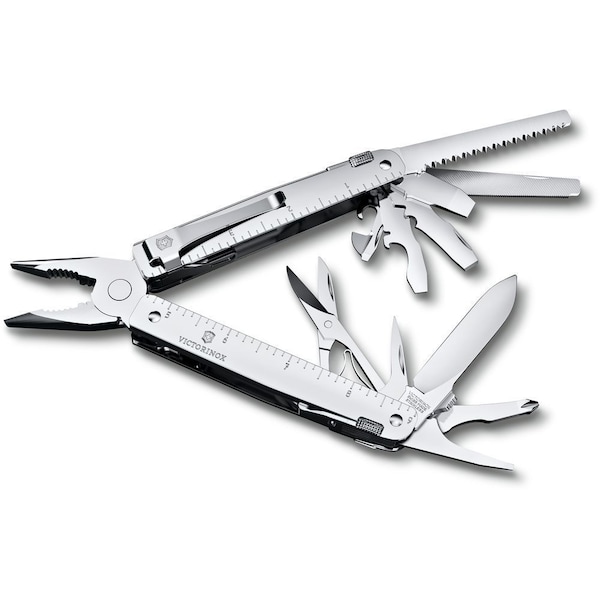 Swiss Army Brands 2024 Victorinox Swiss Tool Mx Clip, Silver Blister - VIC-3.0327.MKB1