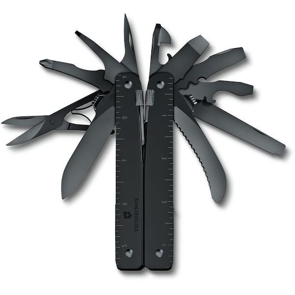 Swiss Army Brands 2024 Victorinox Swiss Tool Mxbs, Black, Nylon Pouch Boxed - VIC-3.0326.M3N
