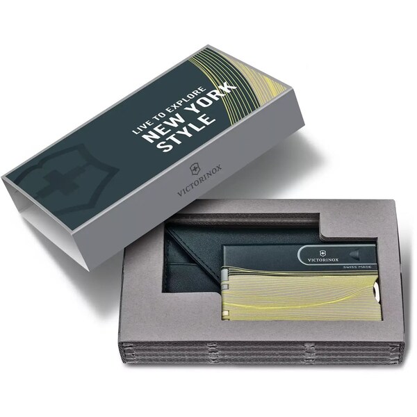 Swiss Army Brands 2024N Victorinox Swiss Card Classic, Live To Explore, New York Style - VIC-0.7100.E223
