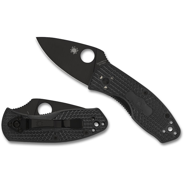 Spyderco 2024 Spyderco, Reveal 11, Ambitious Lightweight Black Blade - SPY-C148PBBK