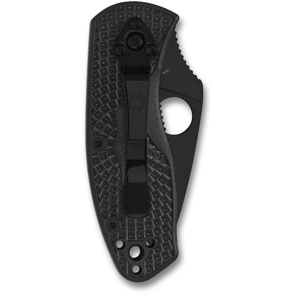 Spyderco 2024 Spyderco, Reveal 11, Ambitious Lightweight Black Blade - SPY-C148PBBK
