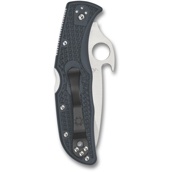 Spyderco 2024 Spyderco, Reveal V4, Endela, Gray Frn, Emerson Opener, Plain Edge - SPY-C243PGYW