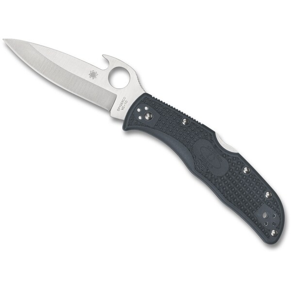 Spyderco 2024 Spyderco, Reveal V4, Endela, Gray Frn, Emerson Opener, Plain Edge - SPY-C243PGYW