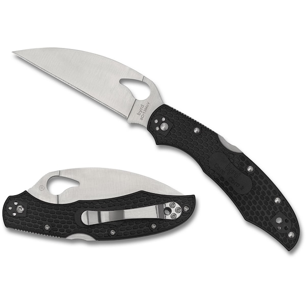 Spyderco 2023 Spyderco Reveal 9, Cara Cara 2 Wharncliffe, Plain Edge - SPY-BY03PBKWC2