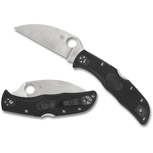 Spyderco 2024 Spyderco Reveal 9, Endela Wharncliffe, Plain Edge - SPY-C243FPWCBK