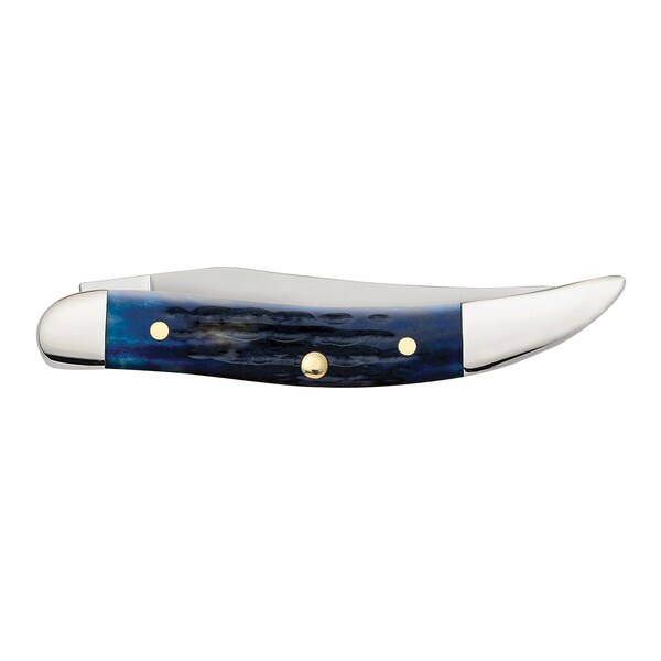 Case Cutlery Knife, Blue Bone Rogers Corn Cob Jig Sm Tx Toothpick - 02804