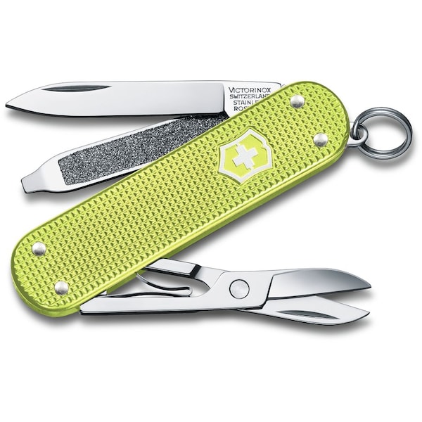 Swiss Army Brands 2024 Victorinox Classic Sd Alox, Lime Twist - VIC-0.6221.241G