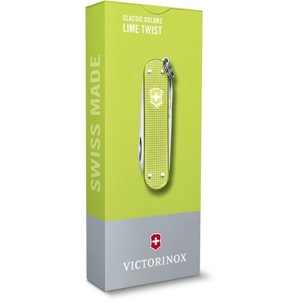 Swiss Army Brands 2024 Victorinox Classic Sd Alox, Lime Twist - VIC-0.6221.241G