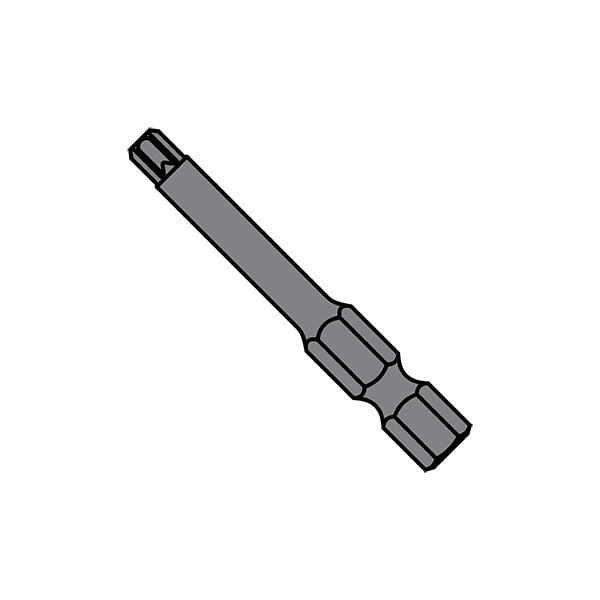 Zoro Select 30X1 15/16X1/4 6 LOBE  POWER BIT PLAIN - 37-725