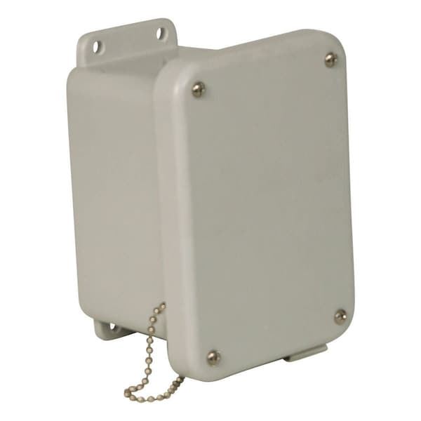 Wiegmann Fiberglass Electrical Enclosures, 10 in H, 5 in D, 8 in W, NEMA 4X, Lift Off - HW-J100805SC