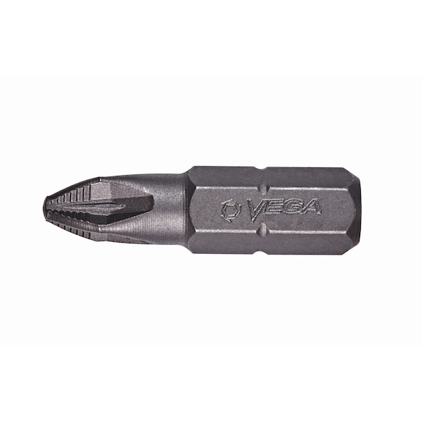 Vega Pozidriv 1 Insert Bit x 1" Diamond Tip - 125Z1DT