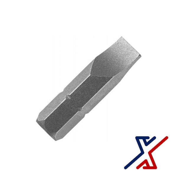 X1 Tools 9/32 Slotted, Flat Driver Bit, 1 Long 60 Bits by X1 Tools - X1E-CON-BIT-SLT-2813x60