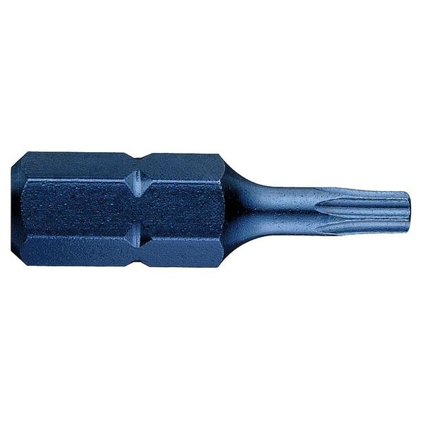 Westward Torsion Bit, SAE, 1/4", Hex, T10, 1", PK5 - 40L604