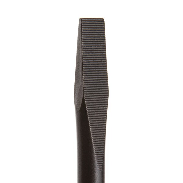 Tekton Stubby 1/4 Inch Slotted Hard-Handle Screwdriver (Black Oxide Blade) - DSS10250