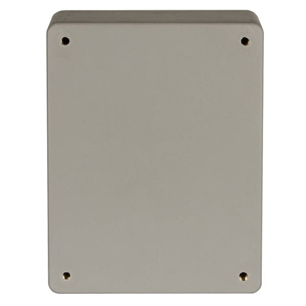 Wiegmann Fiberglass Electrical Enclosures, 12 in H, 6 in D, 10 in W, NEMA 4X, Lift Off - HW-121006SC