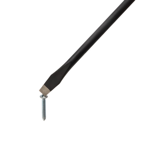 Estwing 5/16" x 6" Slotted Magnetic Diamond Tip Screwdriver with Ergonomic Handle - 42447-03