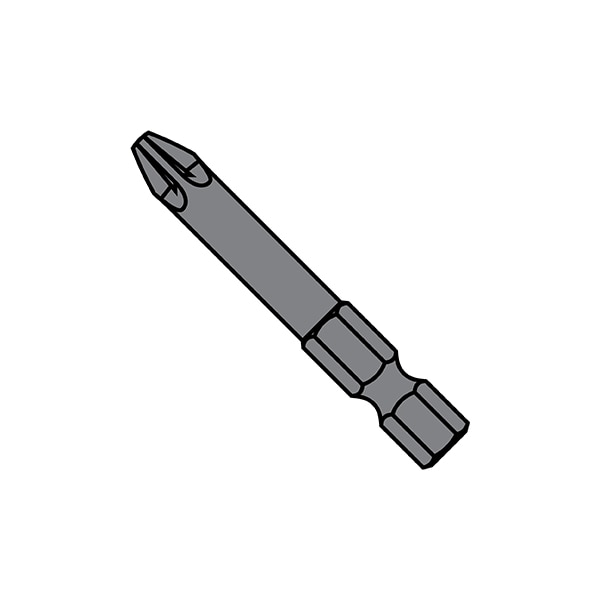 Zoro Select 1X1 15/16X1/4 POZIDRIV POWER BIT PLAIN - 27-380