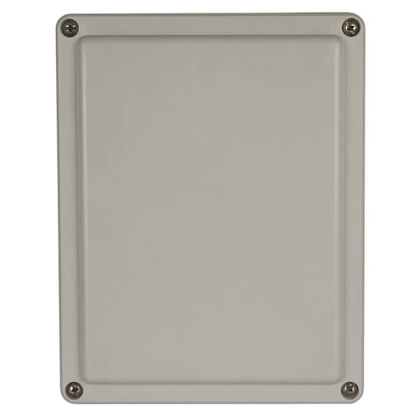 Wiegmann Fiberglass Electrical Enclosures, 8 in H, 4 in D, 6 in W, NEMA 4X, Lift Off - HW-80604SC