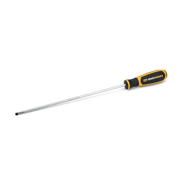 Gearwrench 3/16" x 10" Cabinet Dual Material Screwdriver - 80019H