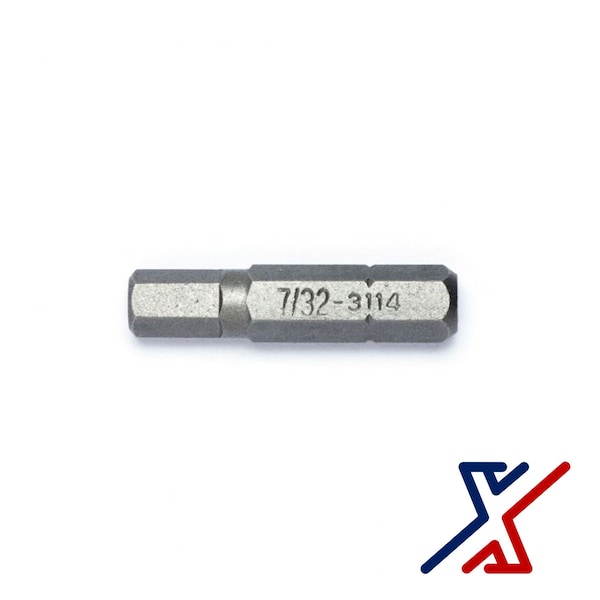 X1 Tools 7/32 Hex Driver Bit, 1 Long 18 Bits by X1 Tools - X1E-CON-BIT-HEX-2188x18