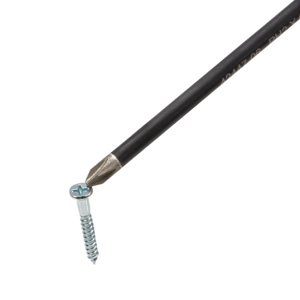 Estwing PH2 x 6" Philips Magnetic Diamond Tip Screwdriver with Ergonomic Handle - 42447-06
