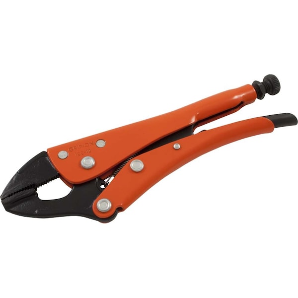 Grip-On 7 Locking Pliers, 118 Jaw Opening, Groovy Grip - 122-07