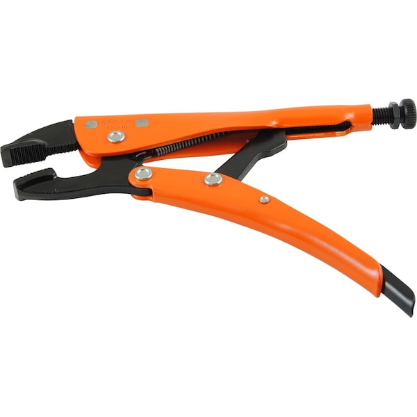 Grip-On 7 Locking Pliers, 118 Jaw Opening, Groovy Grip - 122-07