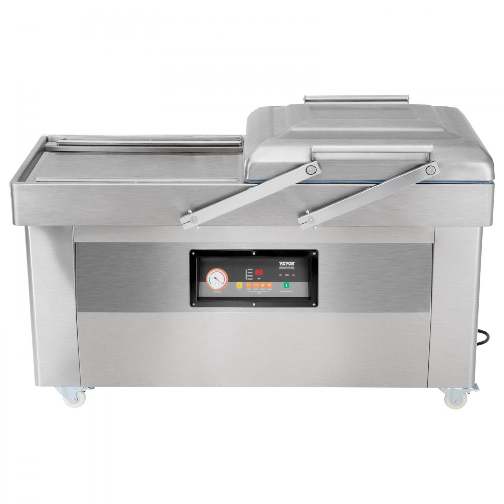 VEVOR Chamber Vacuum Sealer, 1200W Sealing Power, Vacuum Packing Machine for Wet Foods, Meats, Marinades and More, Compact Size with 23.62" Sealing Length, Applied in Home Kitchen and Commercial Use - LDSQSZKFKJ20YWR8WV1