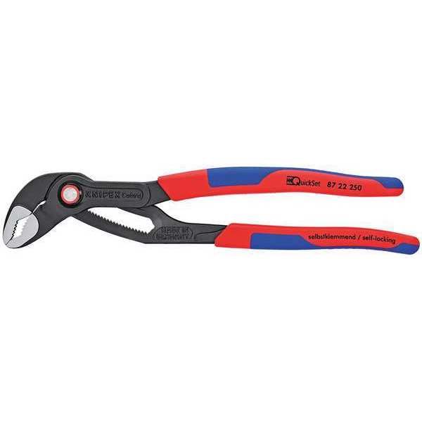 Knipex 1 Piece Pliers QuickSet Comfort Grip Slim Multi-Component Grips Handle - 87 22 250 SBA