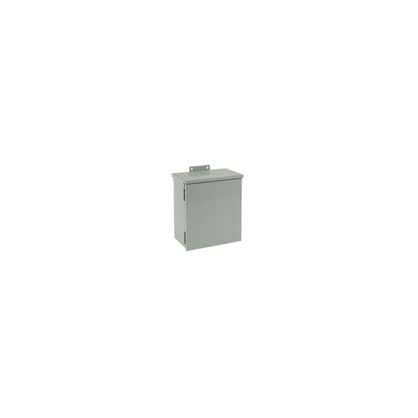 Nvent Hoffman Mild Steel Electrical Enclosures, 12 in H, 6 in D, 12 in W, NEMA 3R, Hinged - A12R126HCR