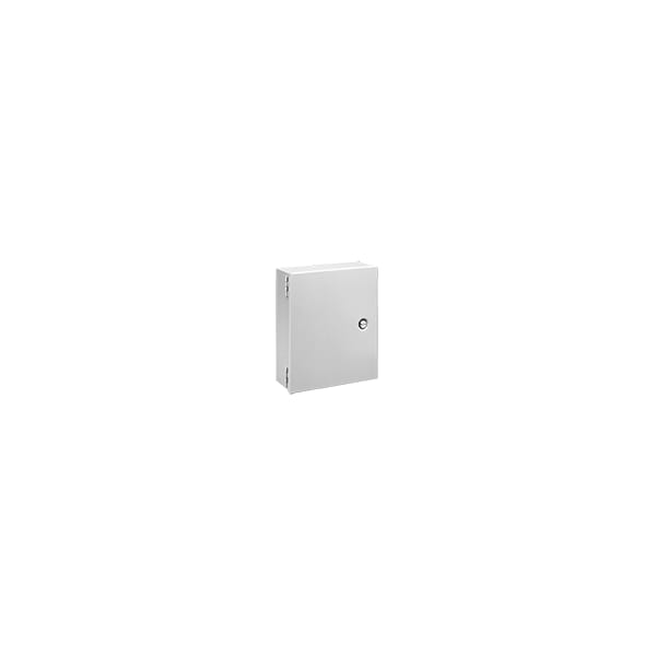 Nvent Hoffman Steel Electrical Enclosures, 12 in H, 4 in D, 12 in W, NEMA 1, Hinged - A12N124