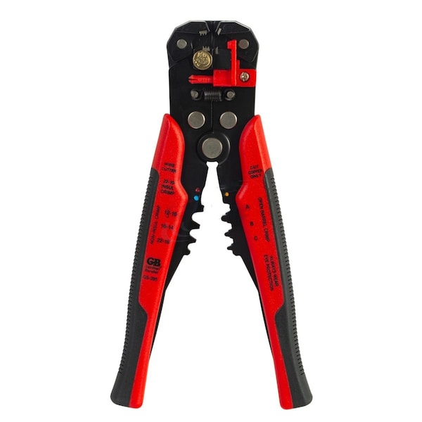 American Imaginations Unique Red-Black Radial Cutter Stainless Steel - AI-37288