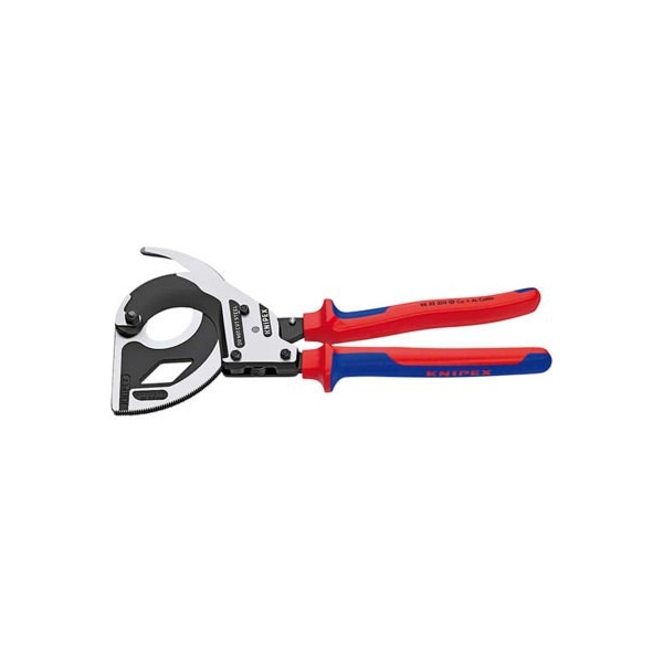 Knipex KNIPEX¬Æ 3 Stage Drive Ratchet Cable Cutter Comfort Grip Handle 12-1/2" OAL - 95 32 320