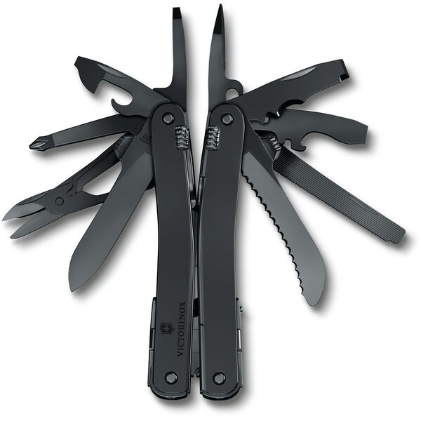 Swiss Army Brands 2024 Victorinox Swiss Tool Spirit Mxbs, Black, Nylon Pouch Boxed - VIC-3.0226.M3N