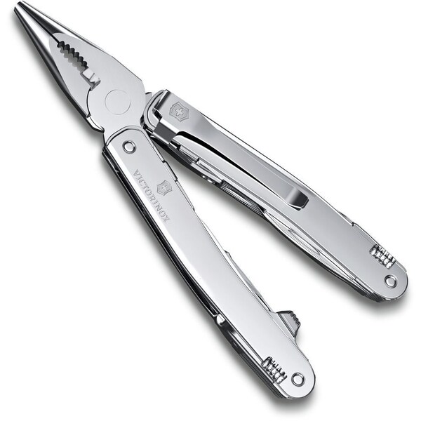 Swiss Army Brands 2024 Victorinox Swiss Tool Spirit Mx Clip, Silver Blister - VIC-3.0224.MKB1