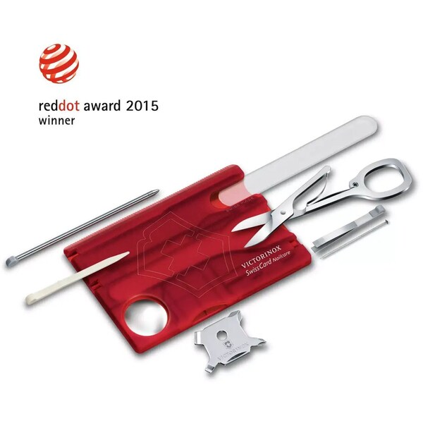 Swiss Army Brands 2024N Victorinox Swiss Card Nailcare Ruby - VIC-0.7240.T