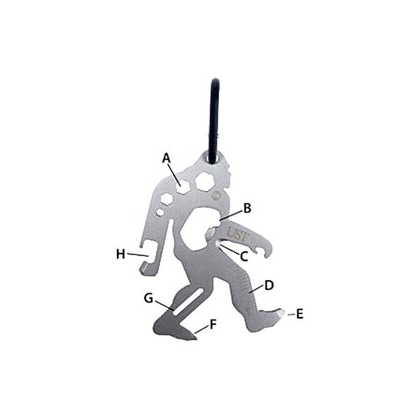 American Outdoor Brands Products SLV Sasquatch Mul Tool - 1156810