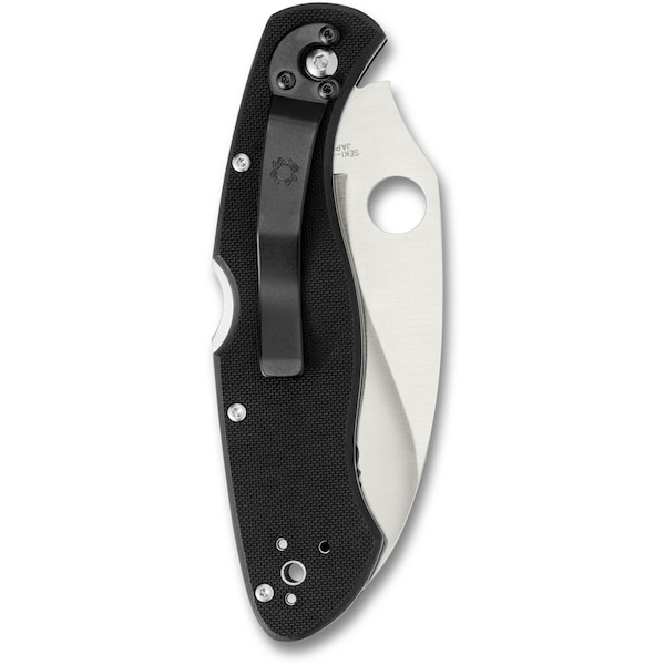 Spyderco 2024 Spyderco Civilian G-10 Black Serrated - SPY-C12GS
