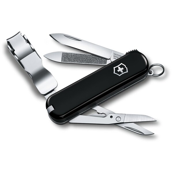 Swiss Army Brands 2024 Victorinox 0.6463.3Us2 Nail Clip 580 Black 65Mm - VIC-0.6463.3
