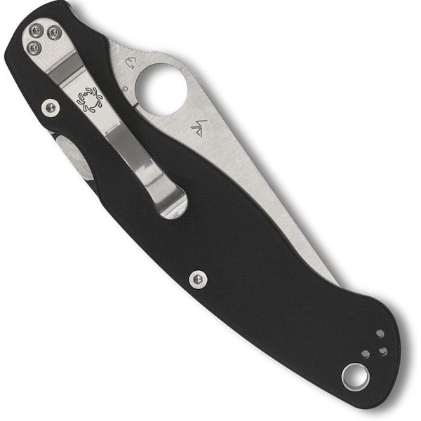 Spyderco 2024 Spyderco Reveal 12, Military 2 G10 Plain Edge - SPY-C36GP2