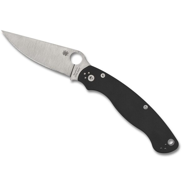 Spyderco 2024 Spyderco Reveal 12, Military 2 G10 Plain Edge - SPY-C36GP2